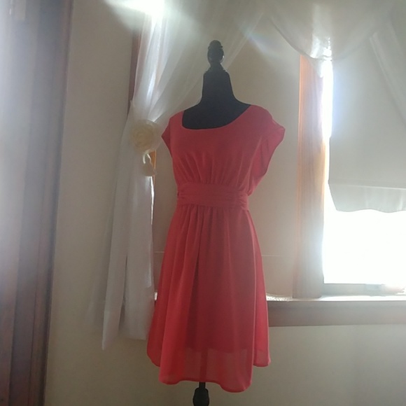 U.O. Pins and Needles cap sleeve tie back dress - Picture 2 of 8